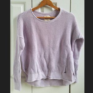 Hollister Lavender Knit Sweater